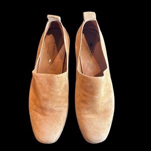 Vince Saxon Espadrille suede wedge size 7.5